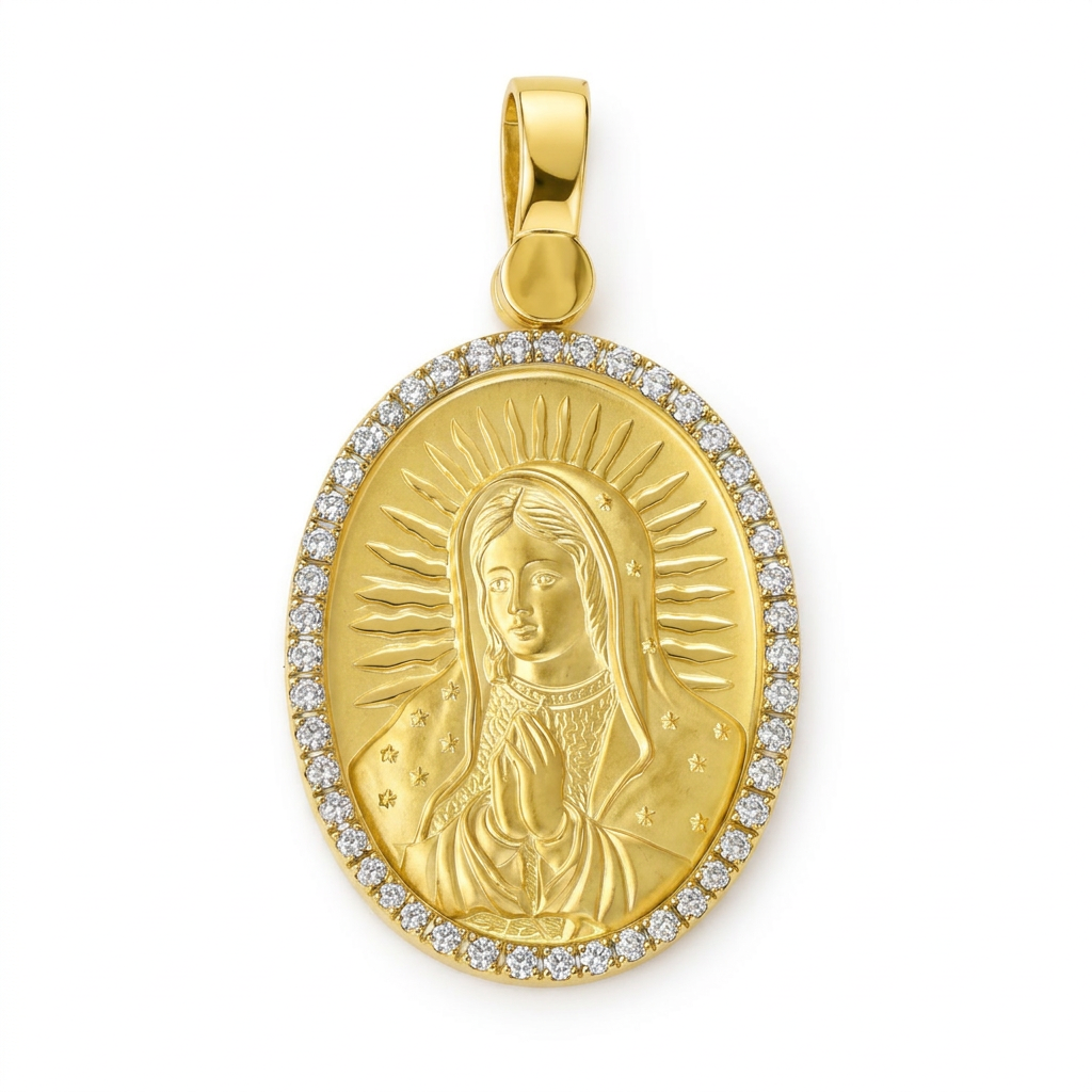 Medalla Virgen de Guadalupe