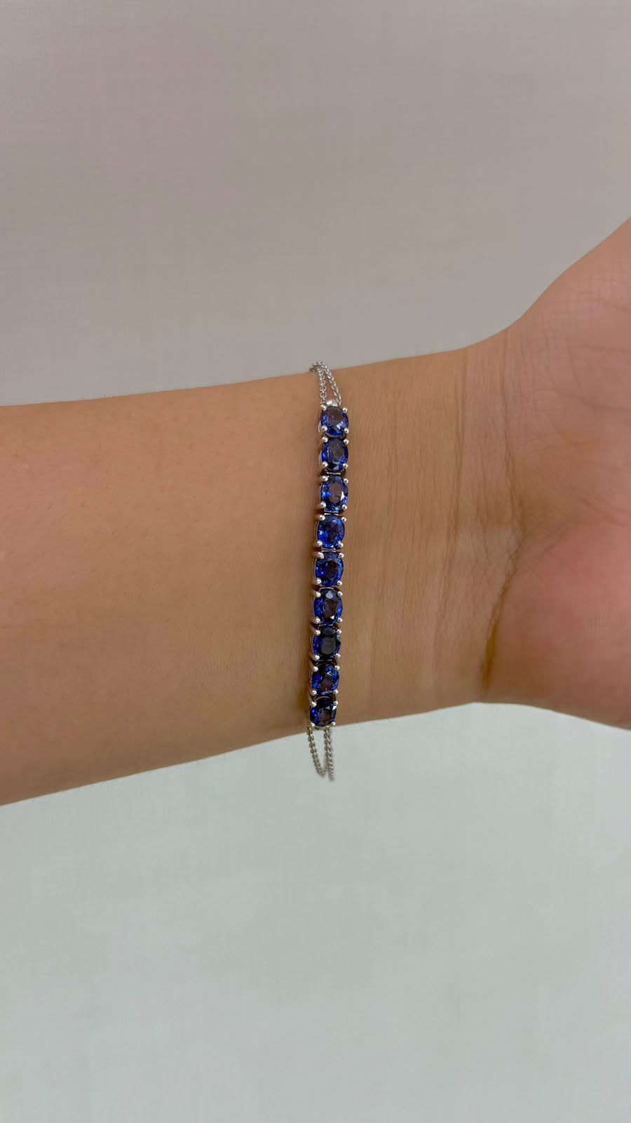 Pulsera 9 Zafiros