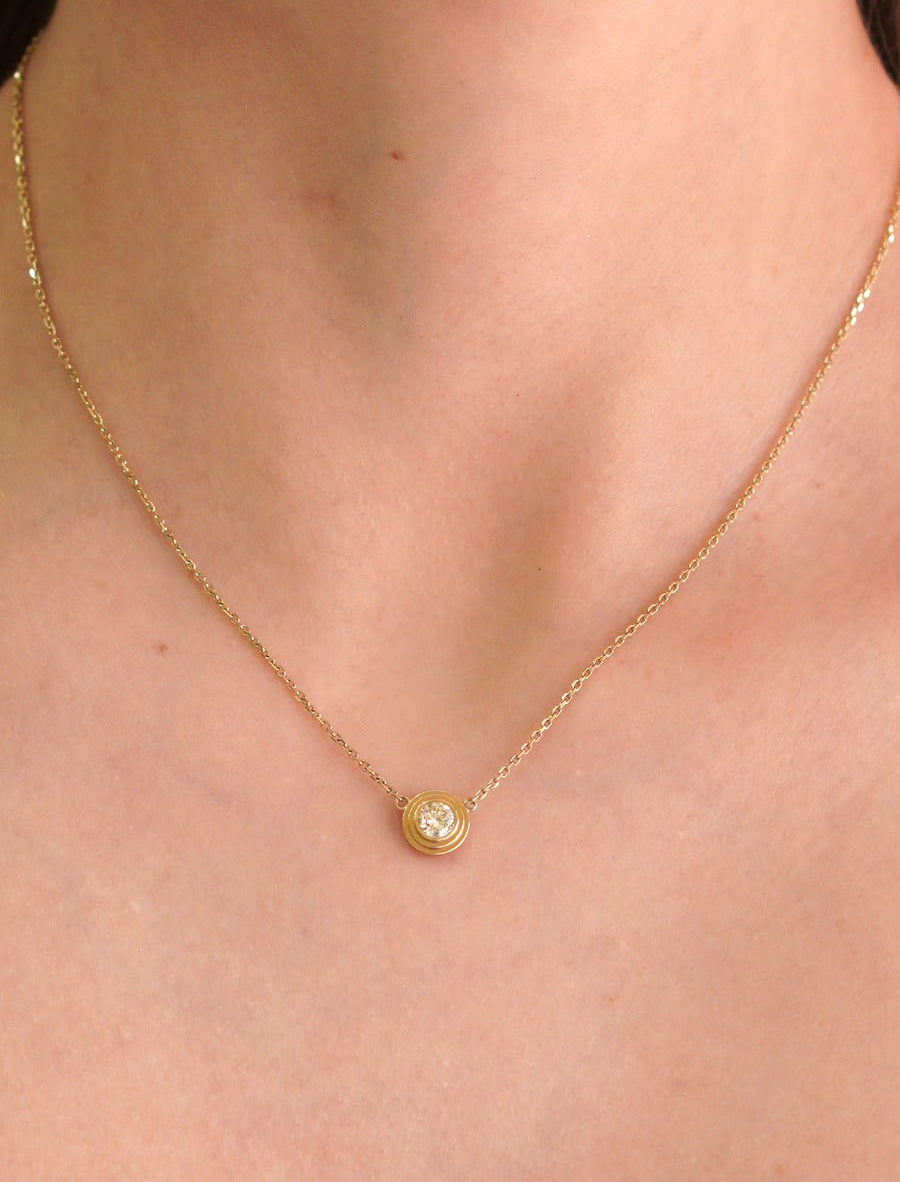 Gargantilla Diamante Biselado