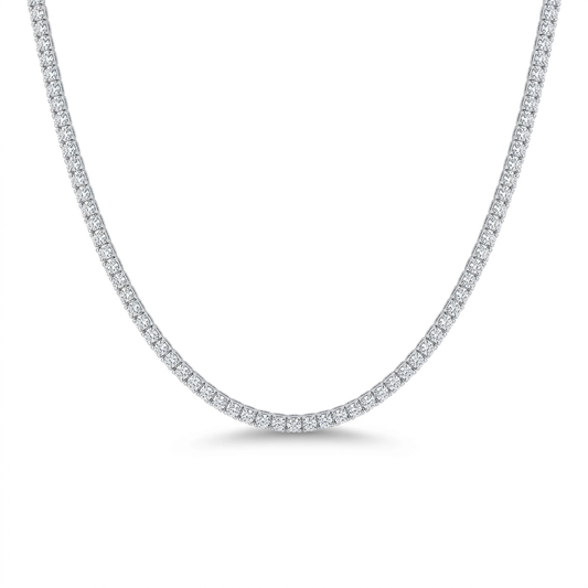 Gargantilla Tennis de Diamantes 7.2cts