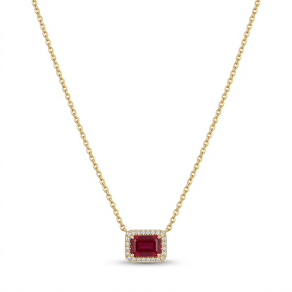 Gargantilla Rubí & Diamantes