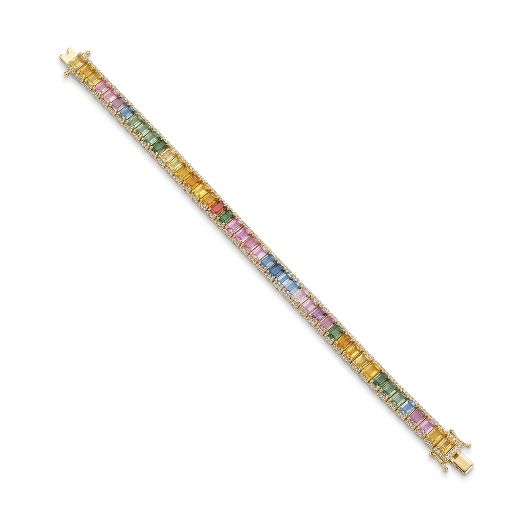 Brazalete Zafiros Multicolor