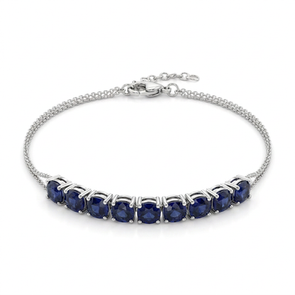 Pulsera 9 Zafiros