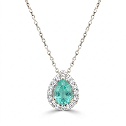 Paraiba & Diamond Choker