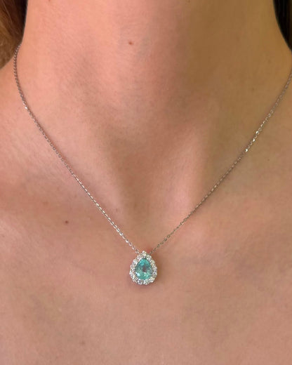 Paraiba & Diamond Choker