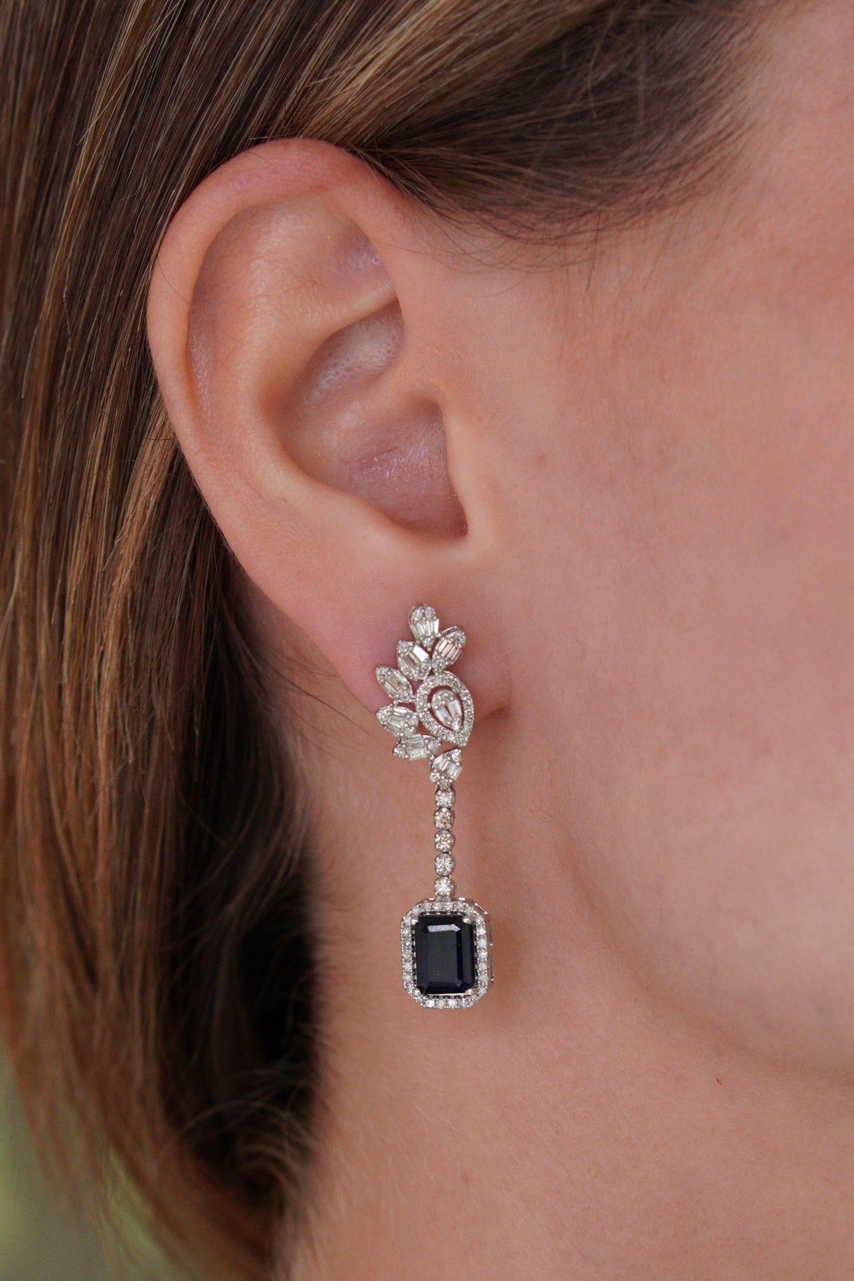 Colgantes Zafiro & Diamantes