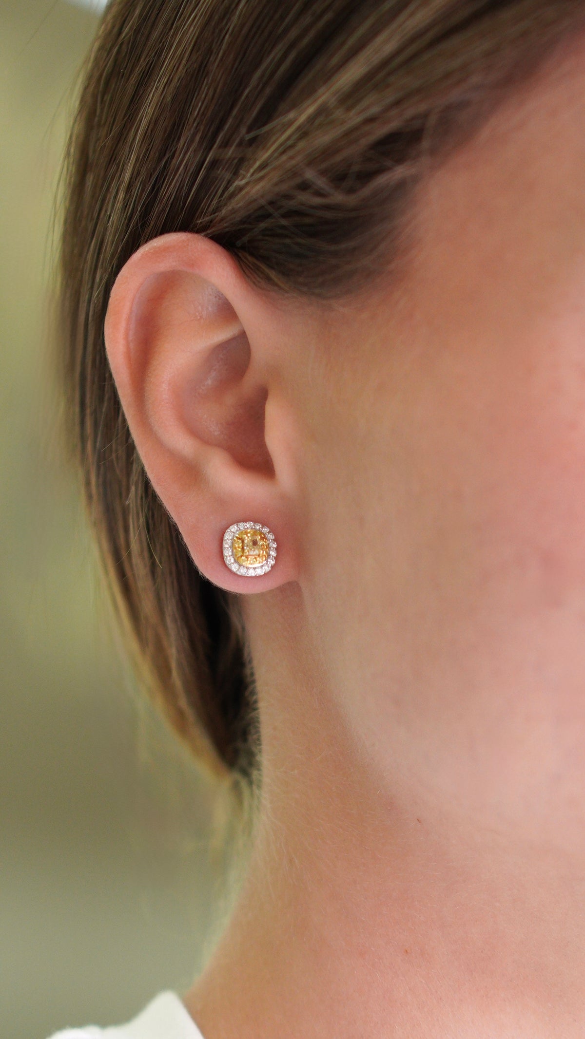 Aretes Diamantes Canario