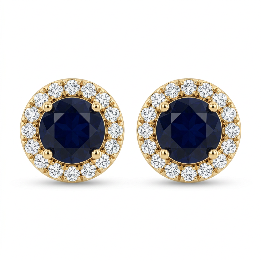 Zafiro Circular & Diamantes