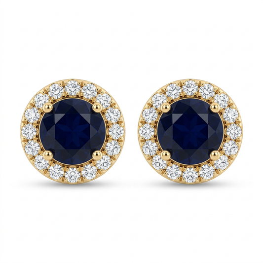 Zafiro Circular & Diamantes