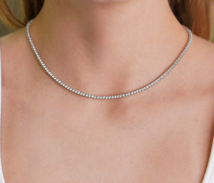 Gargantilla Tennis de Diamantes 7.2cts