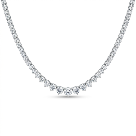 Collar Tennis Riviera de Diamantes 10 cts