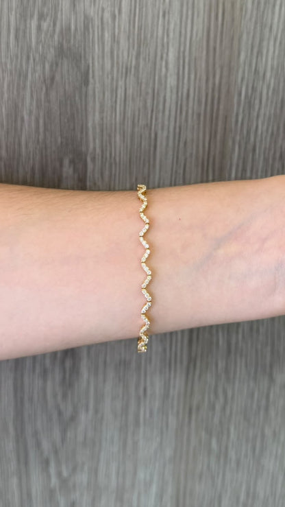 Brazalete Zig Zag