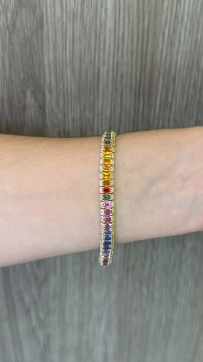 Brazalete Zafiros Multicolor